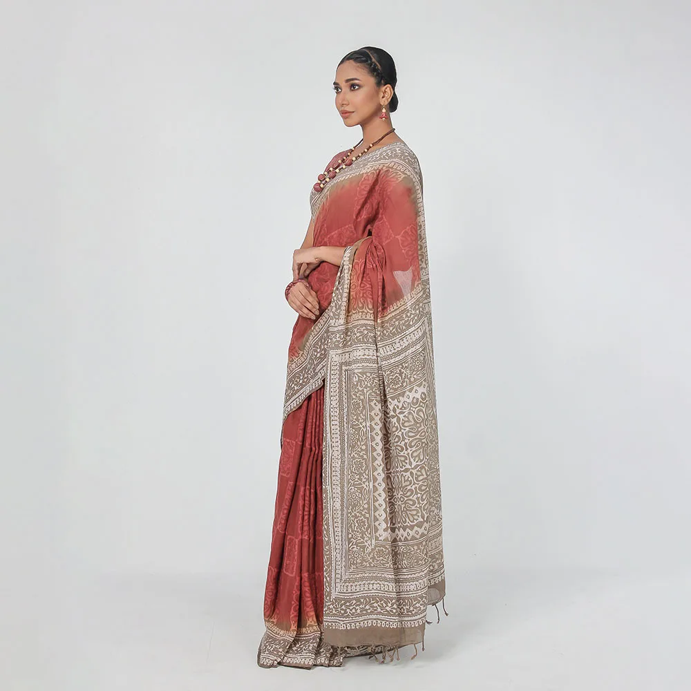 Dublin Bay Cotton Saree - Women - View 3