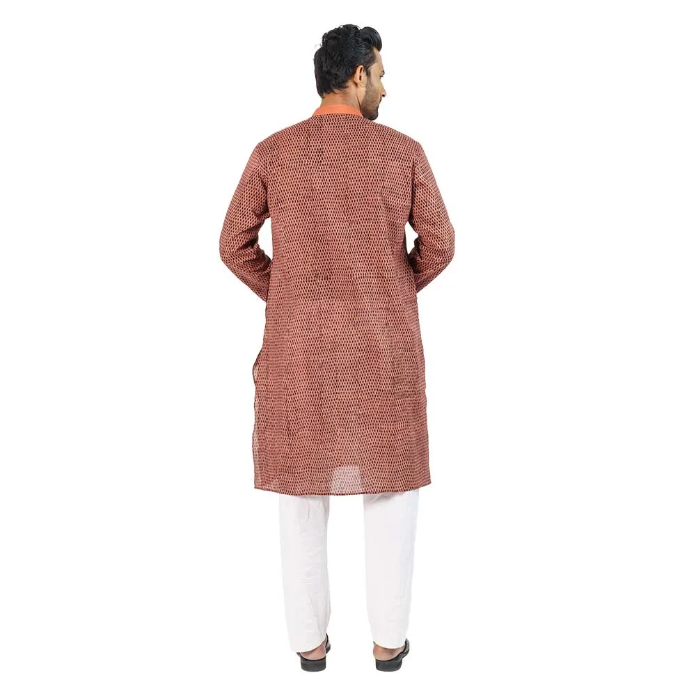 Cuprite cotton panjabi - Men - View 3
