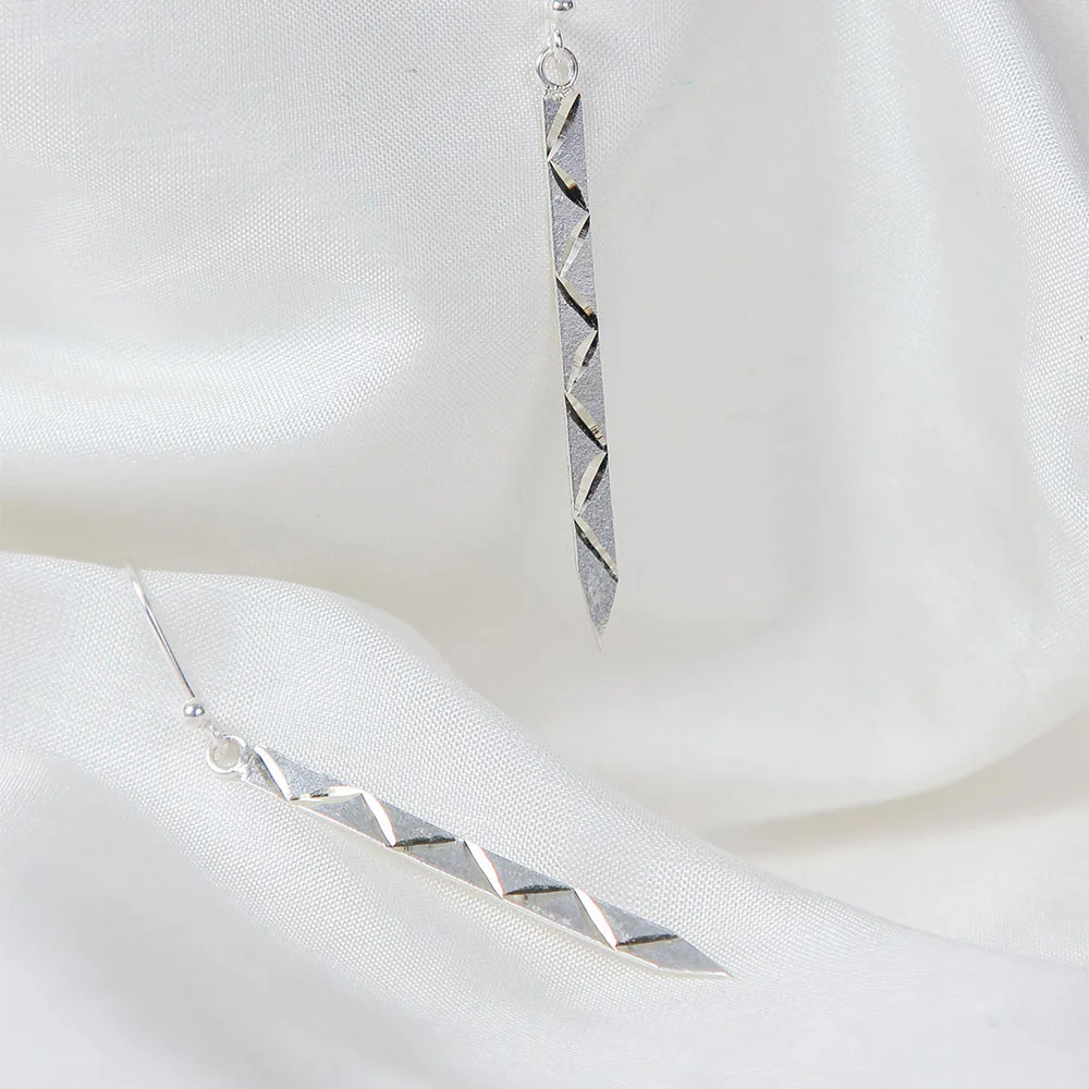Nour Silver Earrings - Jewelry - View 1
