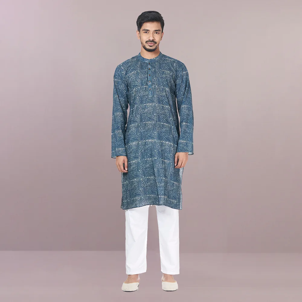 Athos cotton Panjabi - Men - View 1