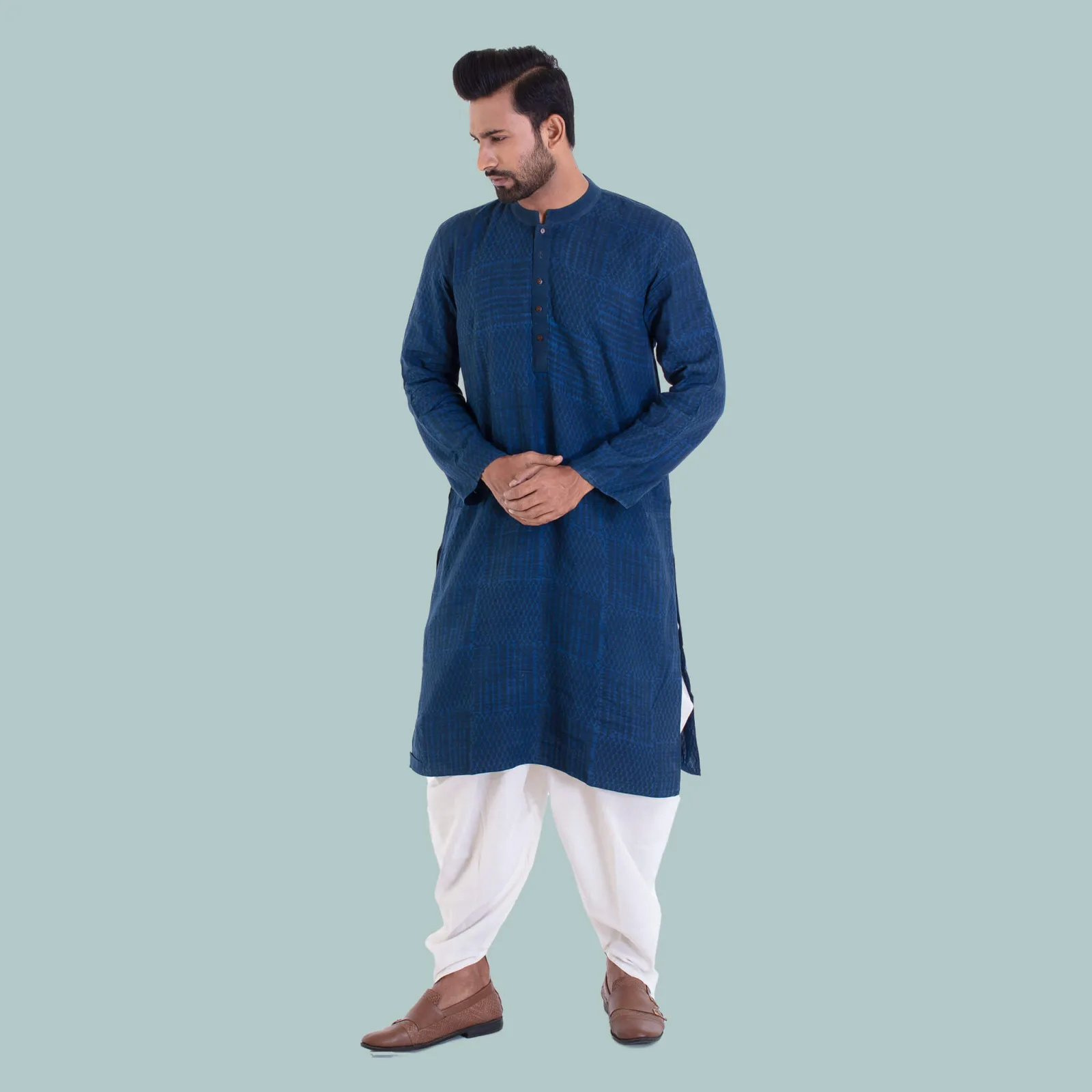 Raahi Panjabi - Men - View 1