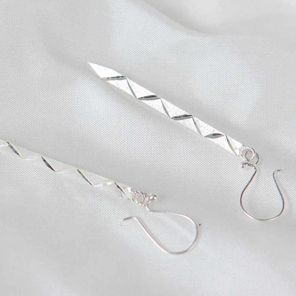 Nour Silver Earrings - Jewelry - View 3