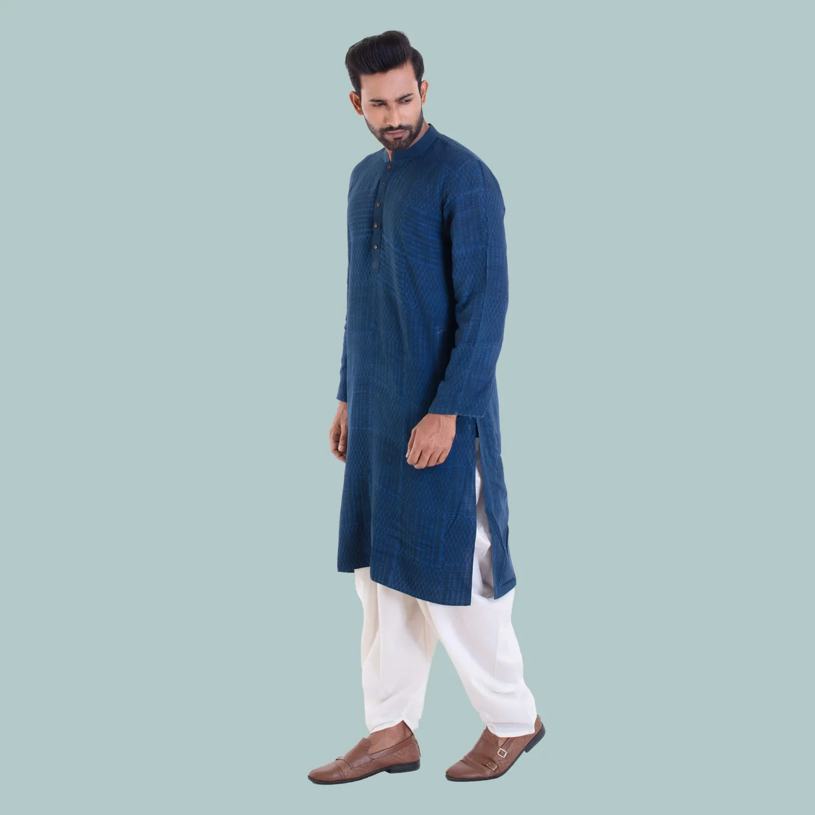 Raahi Panjabi - Men - View 2
