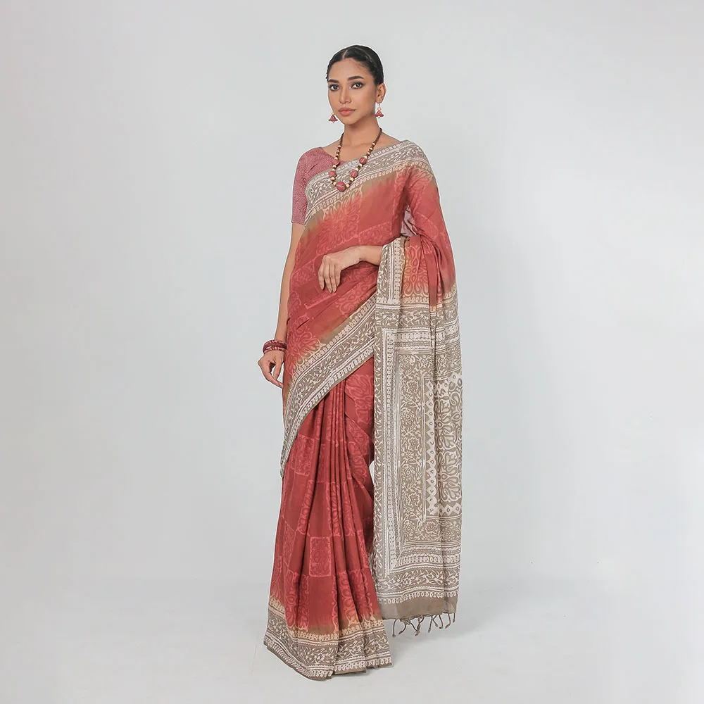 Dublin Bay Cotton Saree - Women - View 1